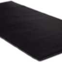 Extended 3XL Gaming Mouse Pad with Anti-Fray Stitched Edges - 48" x 24" - Black