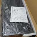 Kitchen Garage Metal Shelves, Storage Shelves Organizer, Foldable Metal Shelving, Closet Shelving Unit, 28" W x 14" D x 50" H Bakers Rack Microwave Stand, Plant Stand with Wheels (4-Tier Shelf)