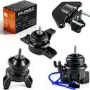 Engine Motor Trans Mount Kit Fits for Hyundai Santa Fe 2007-2009 V6 2.7L