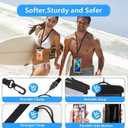 Rynapac IPX8 Waterproof Phone Pouch - 8.5in, 2 Pack Waterproof Phone Case for iPhone 17 16 15 Pro Max, Galaxy S26 S25 Ultra, Cellphone Dry Bag with Lanyard for Beach Vacation Travel Cruise Essentials