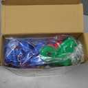 LovesTown Marble Run Toys, 133PCS Marble Maze Game for Kid, Construction Building Blocks Toys with Marbles, for Kids and Parent-Child Games, Classroom Valentines Exchange Gifts, Birthday Gift for Kids