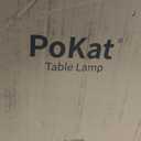 PoKat 23'' Table Lamps Set of 2 for Living Room Bedroom, Farmhouse Bedside Lamps, Resin Vintage Lamps for Night Stands, Office Sideboard Guest Room Hallway (Deep Gray)