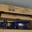 Big RED 2.5 Ton (5,000 lb) Low Profile Hydraulic Trolly Jack, Blue, AT825051UR