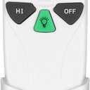 FAN53T Ceiling Fan Remote Control Replacement for Harbor Breeze, Allen+Roth, Kichler, Litex, Hampton Bay Ceiling Fans, 3-Speed, Light Dimmer, 303.9MHz