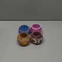 SHMILMH Votive Candle Holder Set of 4, Diwali Decoration for Home, Handmade Mosaic Glass Tealight Candle Holders for Table Centerpiece Decor,Diwali Thanksgiving