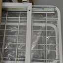 2-Pack 21.3 IN Depth Under Sink Organizer With Next-Gen Ball-Bearing Slides,Sophisticated Mesh 2-Tier Pull Out Shelf for Kitchen & Bathroom,Fits Small Items-White(Patented)