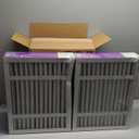 Filtrete 16x20x4 AC Furnace Air Filter, MPR 1550, MERV 12, Fits Lennox & Honeywell, Allergen, Electrostatic Air Cleaning Filter, 2-Pack (Actual Size 15.88x19.88x4.31 in)