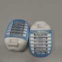 2 Pack Bug Zapper Indoor, Electronic Mosquitoes Killer Zapper with Blue Lights for Living Room, Baby Room, Kitchen, Bedroom(0420)