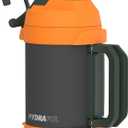 Hydraful 1 Gallon Water Jug, 128 oz Large Insulated Stainless Steel Sports Water Jug, Large Triple Wall Vacuum Insulation Water Bottle-Keeps Cold up to 48 Hrs-Sweat Proof, for Gym, Hiking & Camping