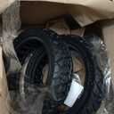 BANGTING 2PCS Upgrade 50/75-6.1 Scooter Off-road Solid Tires, 8.5x2 inches Tires Tubeless for Gotrax GXL V2/XR/APEX, 8 1/2 x2 Tire Replacement for Hiboy S2, Xiaomi 3 Lite/3/Pro 2/1s/M365 (Black, Off-Road (NO Tools))