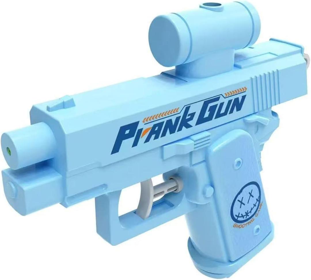 3 x Prank Water Gun Prank Two-Way Water Gun Toy Gun Outdoor Toys Summer Entertainment Travel Gatherings (Blue)
