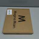 MagnaMan Slim Fit Short Sleeve Polo Shirts for Men - Cotton, Business Casual Stretch Shirt, Breathable Golf & Office Wear (Small, True Black)