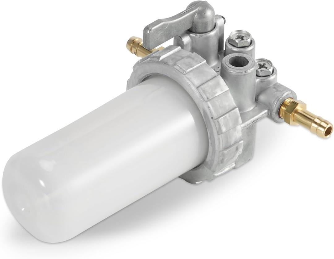 724160-55200 Long Fuel Filter Valve Assembly Fit for Yanmar Tractor 220 250 276 330 336 1802 1820 2001 2002 2020 2202 2220 2301 2402 2420 2610 2620 2820 3220 3810 4220 4300 YMG1800 YMG2000