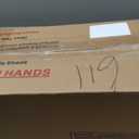 MELUCEE 2 Packs 24in Long Outdoor RGB LED Wall Lights, 5.1in Wide Exterior Wall Light Fixtures Black Dimmable Long Strip Wall Sconce with Remote Control for House Garage Patio Porch, IP65 Waterproof