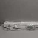 Retractable Outdoor Simple Mesh Safety Baby Gate Wall Mounted For Door And Stairs 33" White