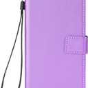 Compatible with Huawei Nova 12s Leather Case Cover,Compatible with Huawei Nova 12 Lite Leather CasePU Leather flip Cover Compatible with Huawei Nova 11 FOA-AL00 Case Cover Purple