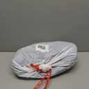 H.VERSAILTEX Navy Blue Bathroom Rugs 2 Piece, Bath Mat Set Slip-Resistant Extra Absorbent Soft and Fluffy Striped Chenille Bath Rugs, Floor Mats Dry Fast Machine Washable (20" x 32"/17" x 24")