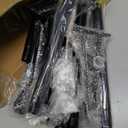 Double Curtain Rods for windows, 1 Inch Diameter double rod curtain rods Heavy Duty Decorative Drapery Rod for Windows 28 to 60 Inch Black