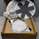 SENSARTE Nonstick Cookware Set 13-Piece, Non Stick Pots and Pans Set with Swiss Granite Coating, Healthy Kitchen Cooking Set, Stay-Cool Handles, PFOA Free (Gray)