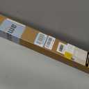 UNISHADES No Drill Cordless Zebra Blinds for Windows, Linen High Precision Fabrics, 23.5" W x 72" H Linen - Beige