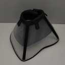 Supet Adjustable Dog Cone Collar After Surgery to Stop Licking,E Collar for Medium Small Dogs, Pet Recovery Collar & Cone,Plastic Cone of Shame for Dogs, Dog Head Neck Cone (S-) (S-(Neck: 9.5~14.5"))