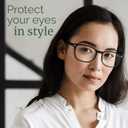 MIGSIR 6 Pack Blue Light Blocking Glasses for Women Men Stylish Computer & Gaming Glasses, Fashion Square Frame Eyewear