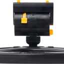 Melnor 65131AMZ MiniMax Turbo Oscillator Sprinkler, 4000 sq. ft., 4-Way Adjustable, Quick Connect Bundle, Black, Yellow
