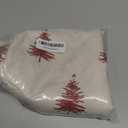 Sunshineyan Christmas Pillow Covers 18X18 Inch Set of 2 Red White Christmas Trees Decorations Throw Pillow Covers Outdoor Linen Winter Holiday Cushion Cases for Home Sofa Couch Living Room Decor