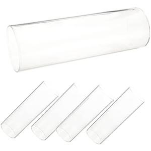 Garneck 7pcs Cylinder Glass for Floating Candles Decor Wedding Centerpieces and Party Decorations Versatile Tabletop Candle Holders for Occasion