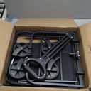 Collapsible Wagon Cart Foldable Beach Wagon with All-Terrain Wheels - 380 LBS Heavy Duty Grocery Cart for Shopping, Beach, Camping, Sports, Garden (Black)