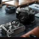 Nifeliz Cameras Building Set for Adults, 2 Collectible Camera Models to Build and Display, Creative Gift for Photographers (816PCS, NF10277A)
