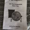 Fanspex 12V Rechargeable Floor Fan Fanspex  
