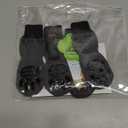 EXPAWLORER Anti-Slip Dog Socks,Dog Boots&Paw Protectors to Prevent Licking,Dog Shoes for Hot/Cold Pavement, Double Sides Non-Skid Traction Control on Hardwood Floor for Senior Dogs (Small (4 Count), Black)