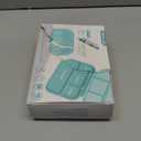 Bento Box Adult Lunch Box, Containers for Adults Men Women with 4 Compartments, Lunchable Food Container with Utensils, Sauce Jar, Muffin Liners, 40 Oz/5 Cup, Microwave & Dishwasher Safe, Brown