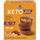 Atkins Keto Peanut Butter Cups, Naturally Flavored, Zero Grams Added Sugar, Gluten Free, 20 Count (BB 04/29/2026)