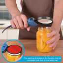 Double-Handle Jar Opener for Seniors, Expert solution for opening large jars (such as kimchi jars), Gifts for Weak Hands with Arthritis, Patent | Kitchen Gadgets, Self-Locking Design