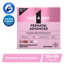 One A Day Prenatal Advanced, Prenatal Vitamins with Folic Acid, Pregnancy Vitamins for Women, 30+30 Count
