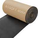 65 Sqft Sound Deading Material for Cars, 157 mil (4 mm) 24"X394" Adhesive Sound Insulation,Car Sound Deadening Closed Cell Foam Heat Shield Automotive, Car Mat Deadener Insulation Dampening (Black)