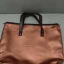 YellaWood, Women's leather tote bag, 18 x 14in