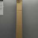 Industrial Shower Curtain Rod - Never Rust Non-Slip 43-72 Inch Stainless Steel, Bronze, Painted-gold Finial