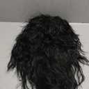 80s Costumes for Men and Women 80s Rock Long Black Mullet Wig Halloween Costume Mens Wigs Long Curly Party Funny Wig