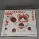 Bennol Bath Toys for Toddlers  Bathtub Basketball Hoop with 4 Soft No-Hole Balls