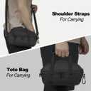 Travel Case with Carabiner and Shoulder Straps for Charge 5 / Charge 4 Waterproof Speaker