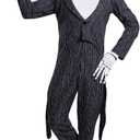 Disney Men's Jack Skellington Prestige Adult Costume (X-Large, Multi)