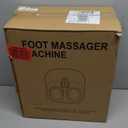 Foot Massager Machine with Heat, Upgrade 6 Airbags 29 Nodes Deep Rolling, Compression, Ankle Kneading, Shiatsu Foot Massager for Neuropathy Plantar Fasciitis, Gifts for Men Women Fits Up to 13" (15.35in)