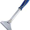 QEP 62920 4 in. Floor and Wall Razor Scraper with 5.25 in. Handle and Stainless Steel Blade