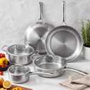 Tumzak Titanium Cookware Set, 8-Piece,G2