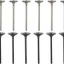 labwork 16PCS Intake Air-out Engine Valves Replacement for GM 2.0L 2.2L 2.4L ECOTEC DOHC 12622329 12615936