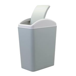1 Pack Plastic Waste Can, 4.5 Gallon Kitchen Trash Can (Blue)
