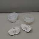 Hands Free Breast Pump Wearable MY375  Strong Suction, Low Noise, Wearable Breastfeeding Pump with 4 Mode &12 Levels, Portable Electric Breast Pump 24mm  19/21/Insert/Flange, 2 Pack (White)